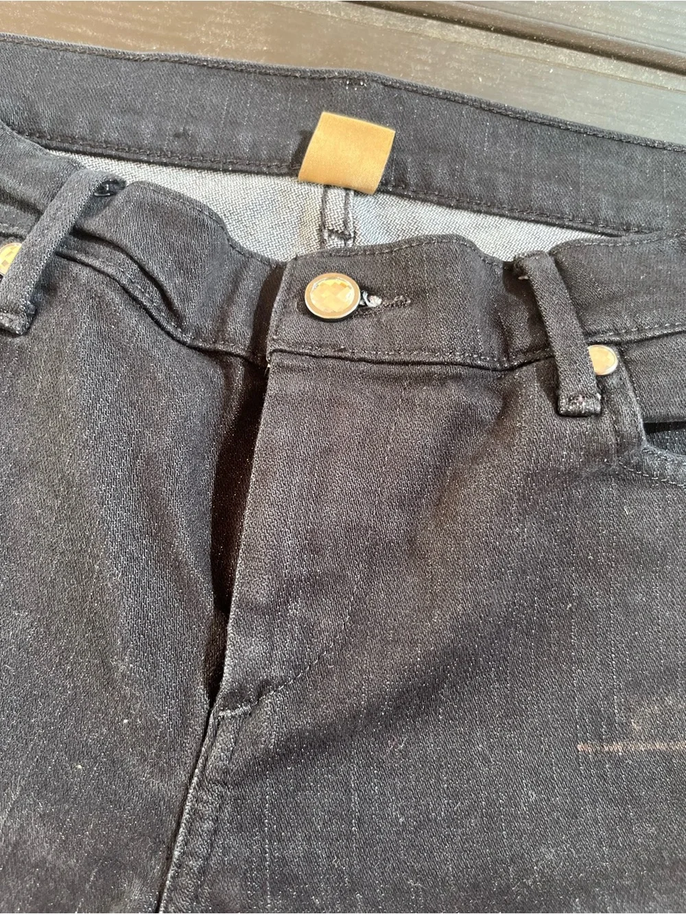True religion men’s Black skinny-Jeans size 29